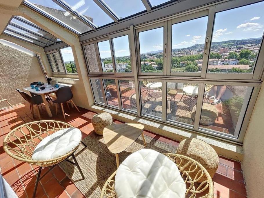 Le Panoramique - Sublime Vue Sur La Cite Apartamento Carcassonne Exterior foto